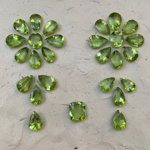 Natural green peridot - 32.97,