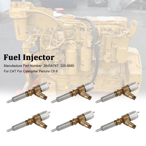 6pcs fuel injectors - injectors, 2645a747