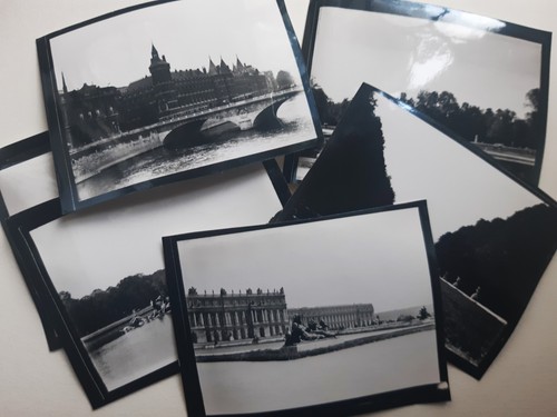 Glass negatives from - , paris