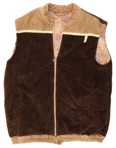Vintage womens corduroy gilet - vintage,
