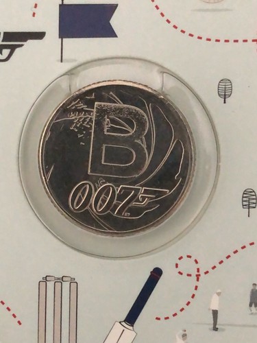2018 alphabet 10p coin - coin, b