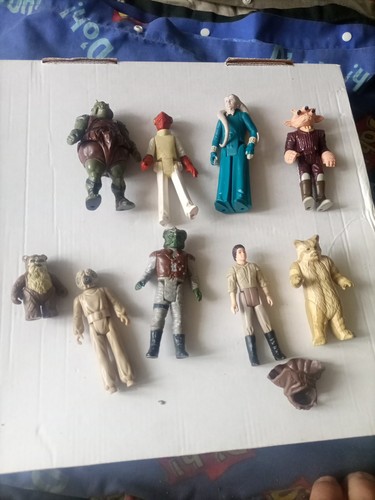Star wars vintage figures - star,