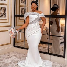 Off The Shoulder African Plus