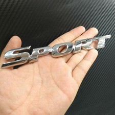 1x Car Styling 3D Chrome Logo