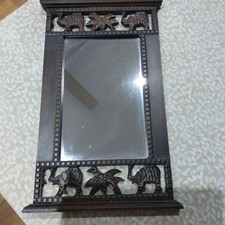 Unusual vintage mirror - unusual,