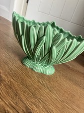 Sylvac green Hyacinth Mantle planter Vase - 2456 