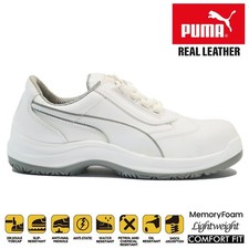 LADIES PUMA LEATHER SAFETY