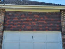 Vertical wall roof hanging tiles, cladding