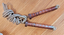 [Rare] Antique Skipping Rope | Rouse Brothers Ltd | Oakworth | Worsted Spinners