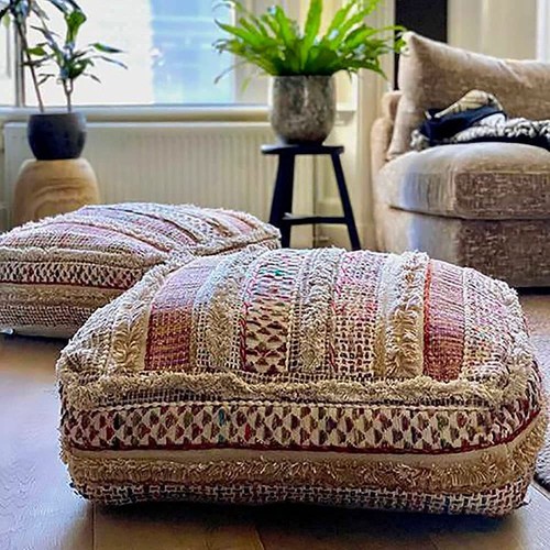 Bohemian floor cushion blend - bohemian,