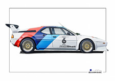 BMW E26 M1 Pro Car Motorsport