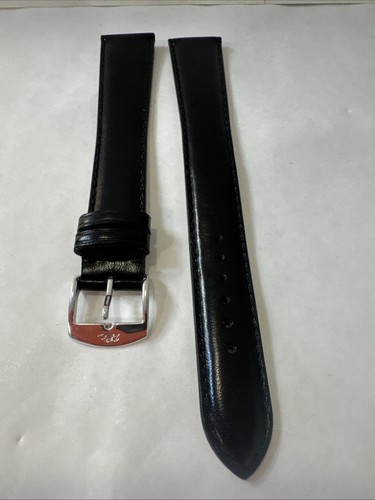 Black calf 20mm - leather, watch