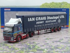 Corgi CC13512 Volvo FM Curtainside – Ian Craig - 1:50 scale diecast mint boxed