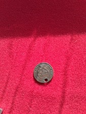 Victorian Prince of Wales Model half sovereign - with hole.  Undated