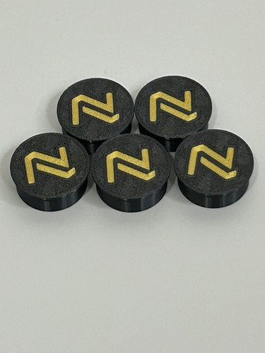 10x vial caps fits 3ml - 10x, vials
