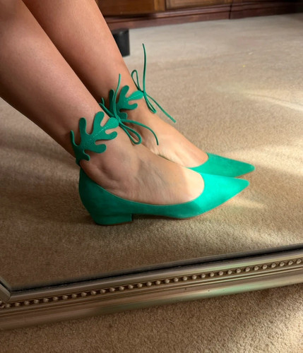 Manolo blahnik florette suede - blahnik,