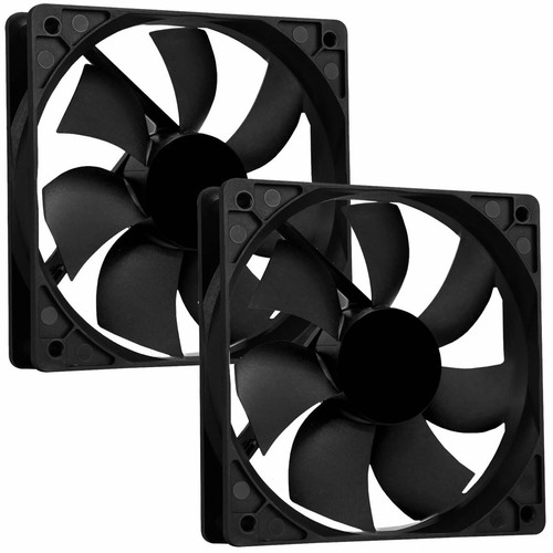 120mm black pc - black, case