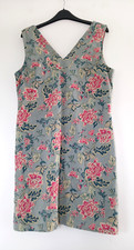 Peacocks Knee Length Linen