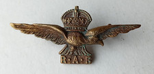 Original Royal Air Force RAF Officers  Side / Forage Cap Badge