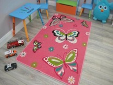 Kids Mat Rug Playroom Machine Washable Non Slip Safety Nursery Children 