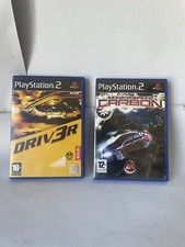 PS2 Games - DRIV3R driver & Need For Speed Carbon
