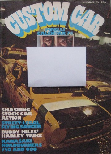 Custom car magazine december - car,