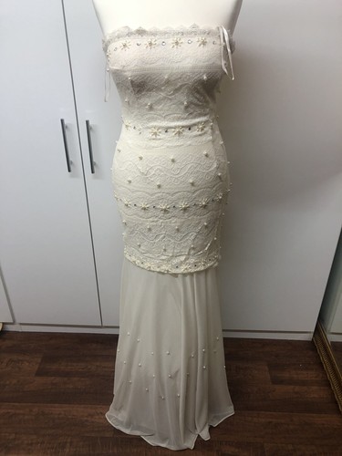 White gown dress with - gown,