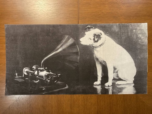 His master voice nipper - his, master's