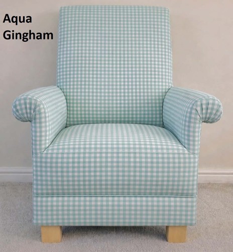 Gingham check fabric - fabric, adult