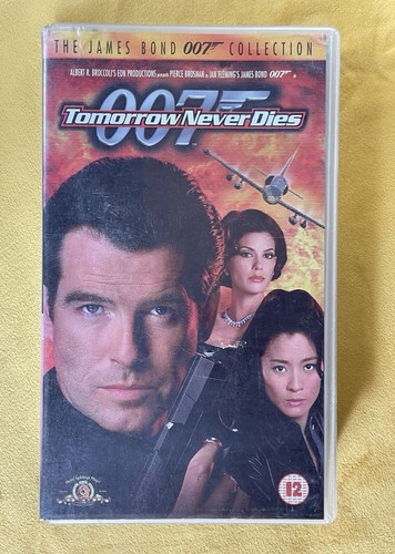 Tomorrow never dies vhs video - tomorrow, dies vhs