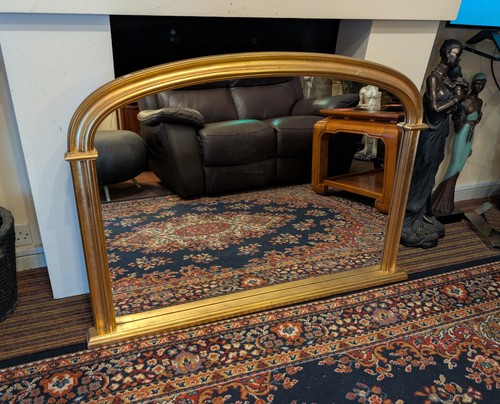 Victorian style overmantle - style,