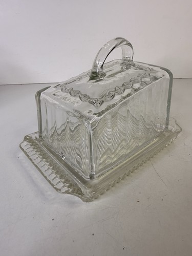 Vintage art deco pressed - pressed, glass