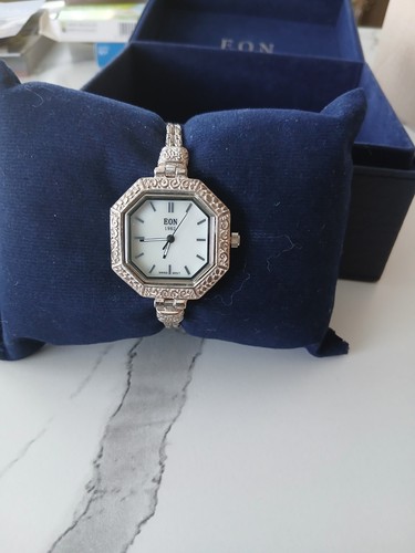 Solid silver bracelet watch - solid,