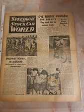 SPEEDWAY AND STOCK CAR WORLD