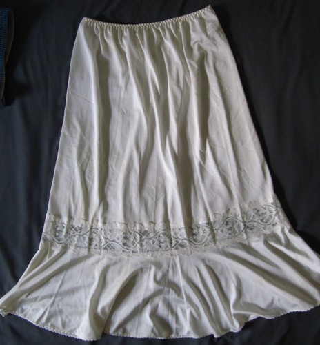 Vintage polyester petticoat - vintage,