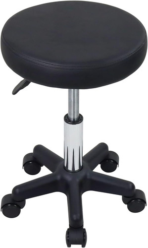 Furwoo round rolling stool - round,