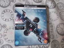 Tenet - 4K Ultra HD - WITH SLIP CASE / BONUS DISC (Blu-ray) - Brand New SEALED