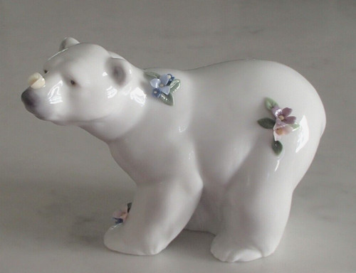 Lladro 6354 attentive polar - 6354,