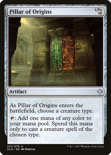 Pillar origins 241 - of,