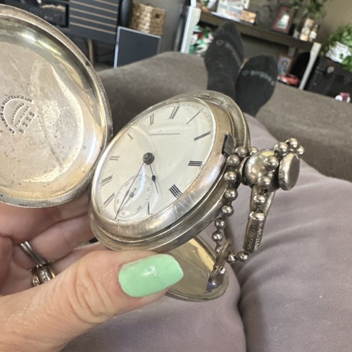 American waltham silver full - american,
