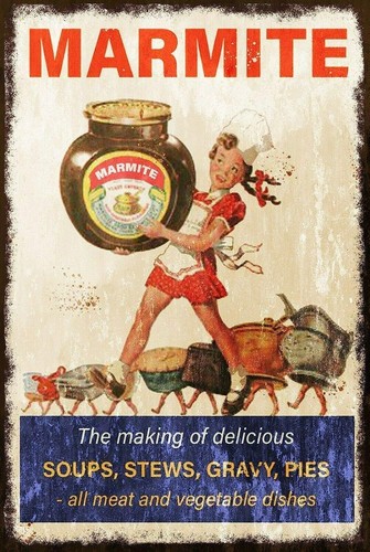 Marmite delicious tin - -,