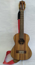Lanikai Zebrawood, Tenor Ukulele with strap and gigbag. Very good condition