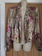Stunning Cropped Gold Pink