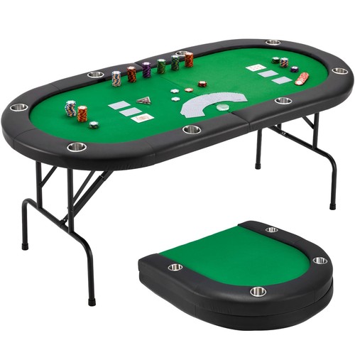 Player folding poker table - player,