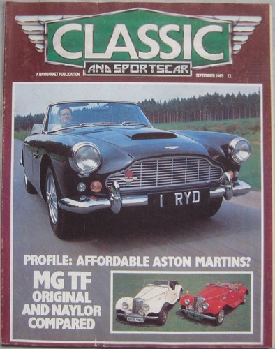 Classic and sportscar 1985 - classic,
