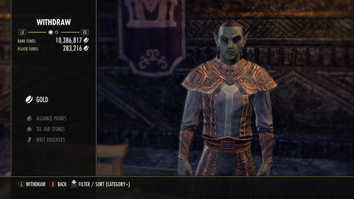 One million gold eso - one,