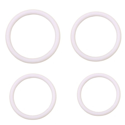 25cm round hoop white - hoop,
