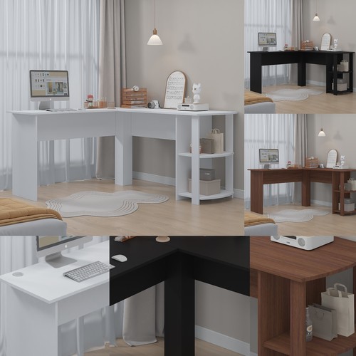 Corner computer desk - desk, perfect