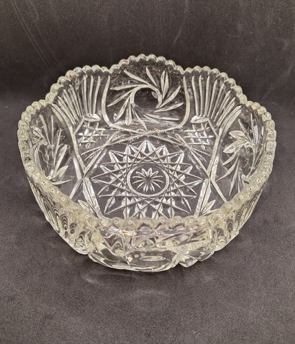 Heavy crystal cut glass - crystal/cut,