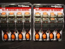 8 NEW Ratcheting Tie Down
